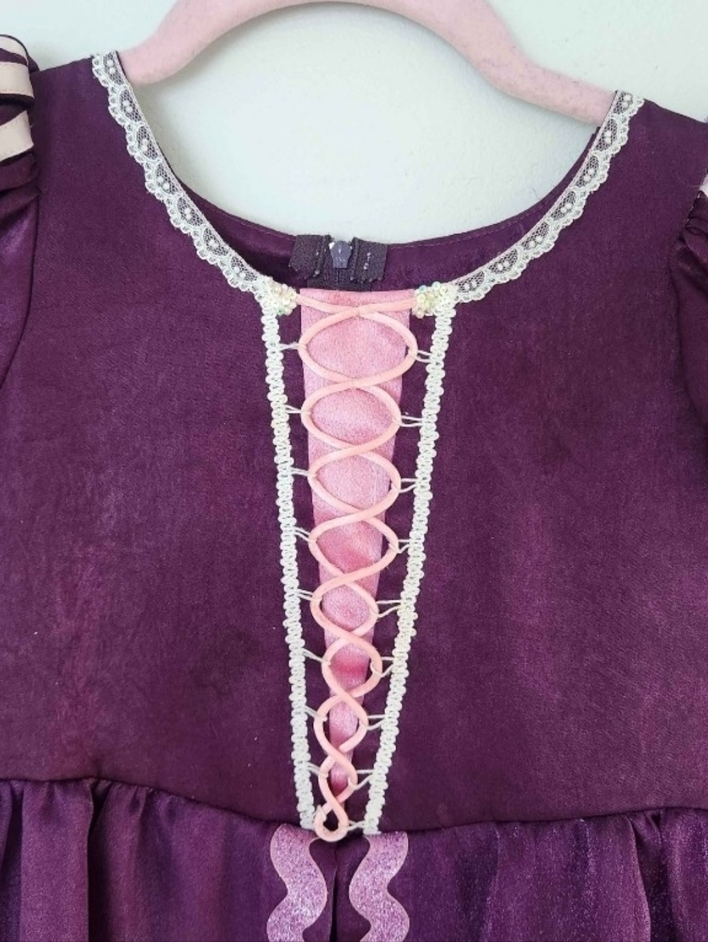 Custom Disney Rapunzel Princess Dress Halloween Costume (Size 5/6) - Picture 2 of 8